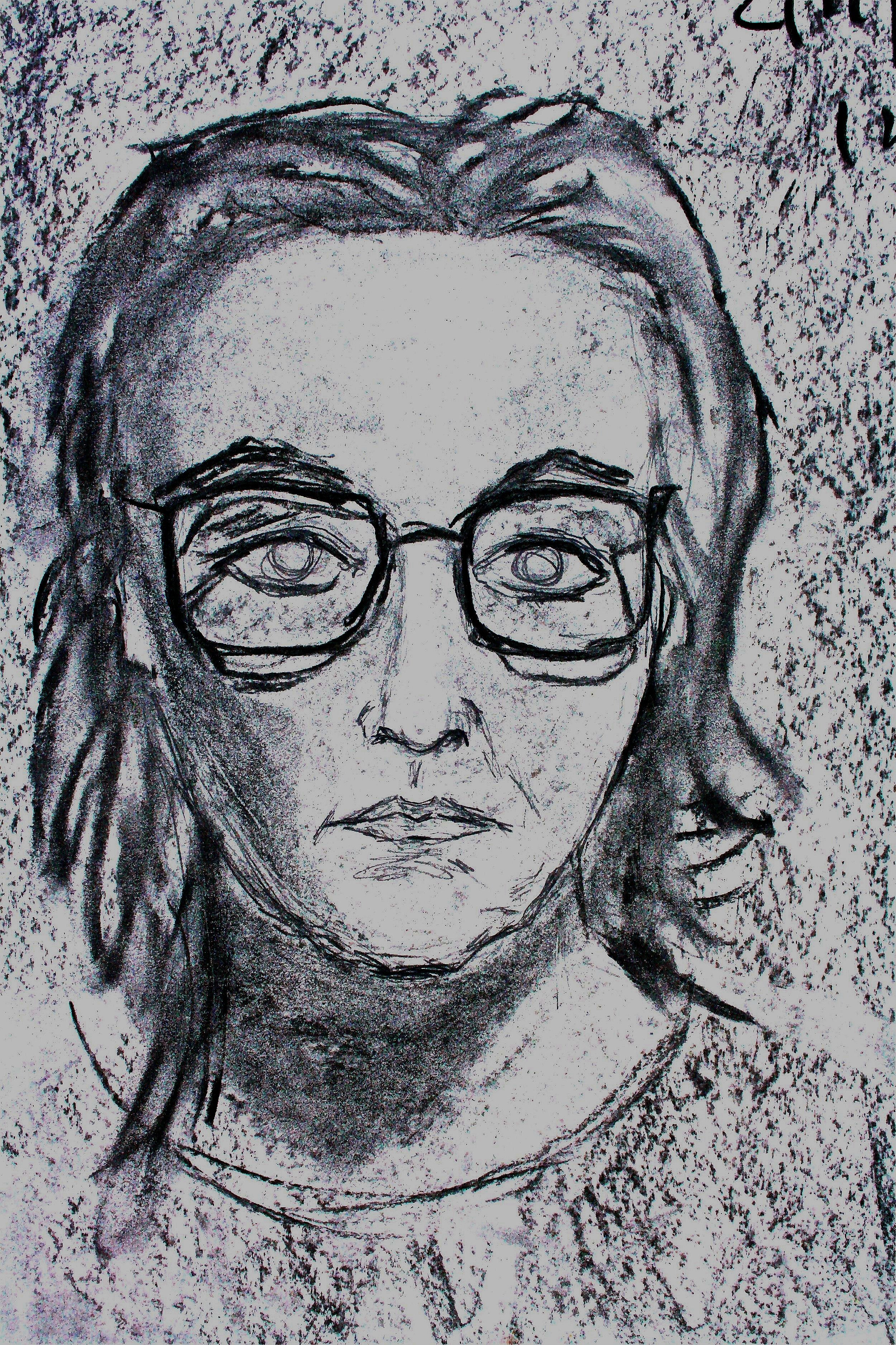 "Self Portrait Sketch 2013" 