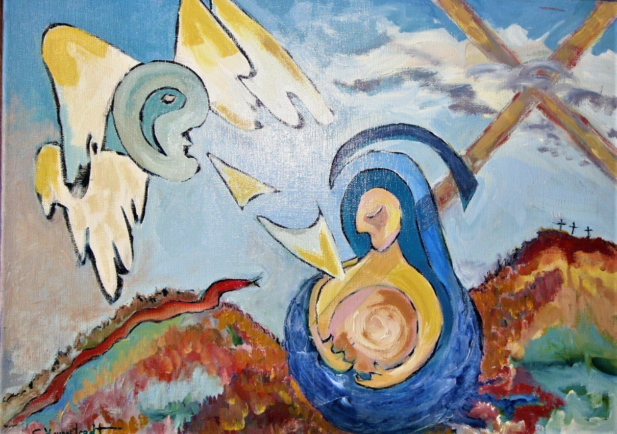 "Annunciation" by Susana Youngsteadt