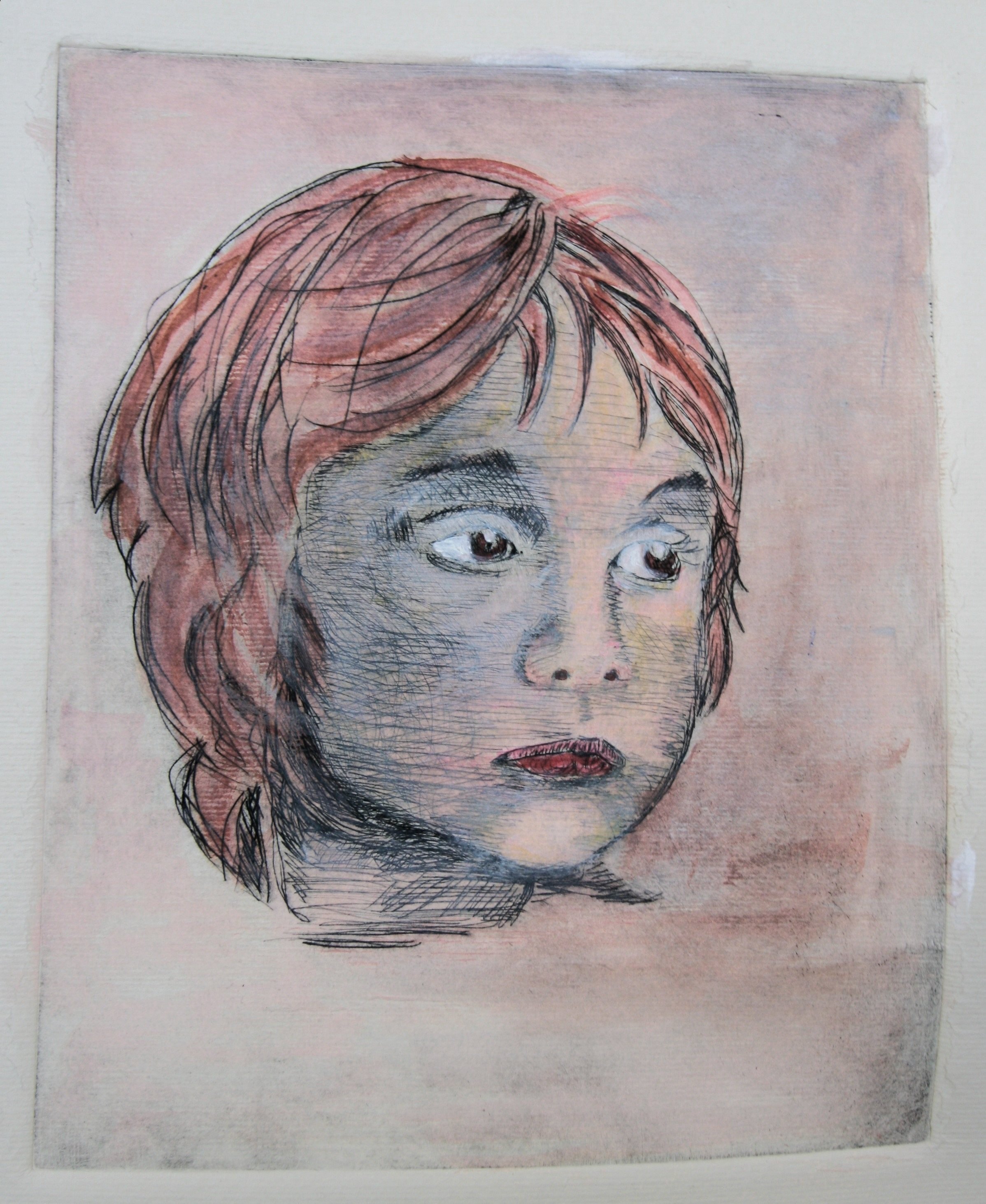 "Girl's Head II" by Susana Youngsteadt