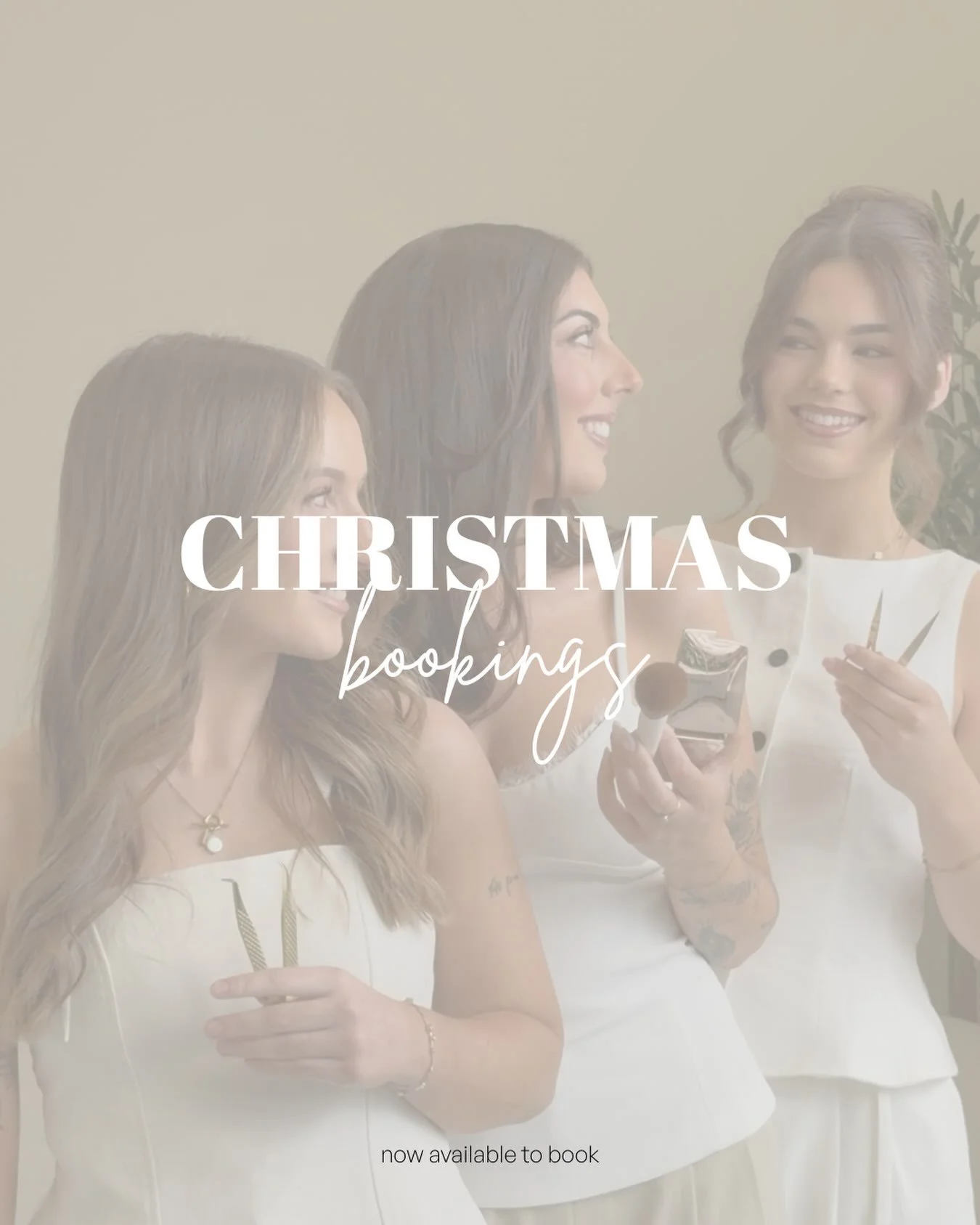 Christmas bookings are open! 🎄 🤍

Before we know it, it&rsquo;ll be Christmas!
If your wanting to get your brows, lashes or any beauty appointments sorted before the busy season starts now is the time to book! 
(It&rsquo;s only 4 brow appointments 