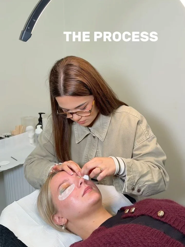 One of our favourite service - we like to call the clean girl package ✨
Korean Lash Lift &amp; Brow shape and tint - low maintenance, high impact.