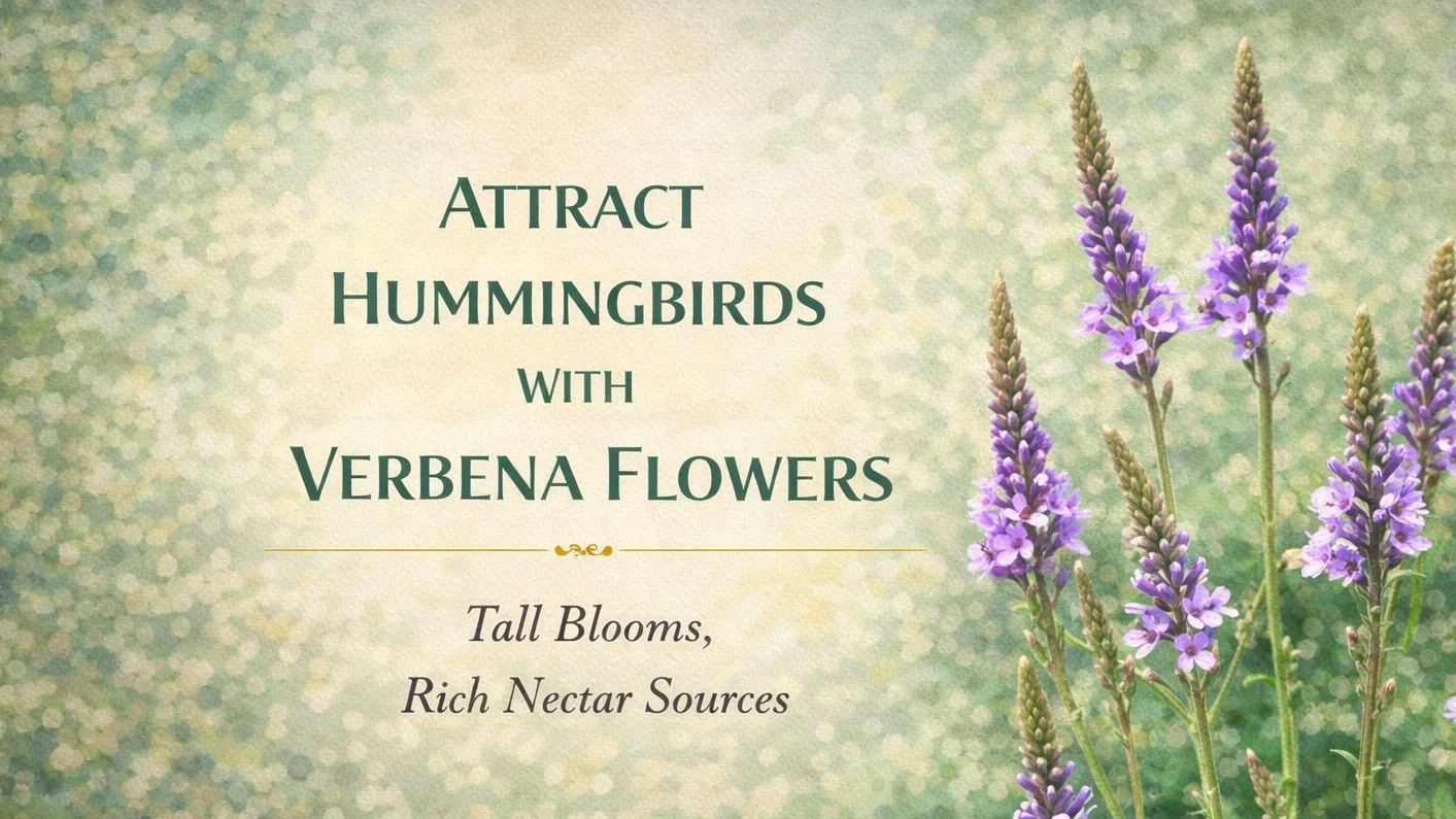 Attract Hummingbirds with Verbena Flowers