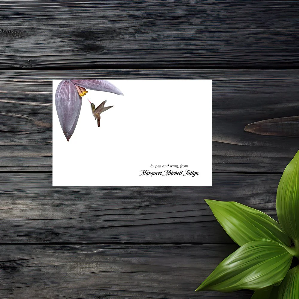 Set of 6 Personalized Note Cards