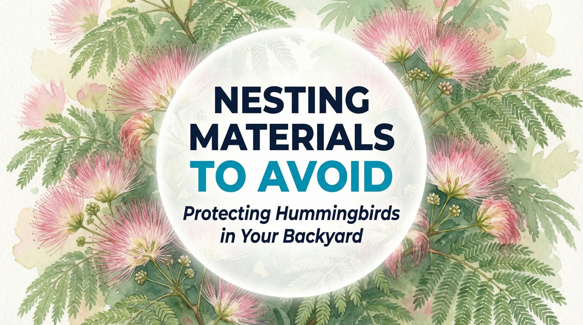 Nesting Materials to Avoid: Protecting Hummingbirds in Your Backyard