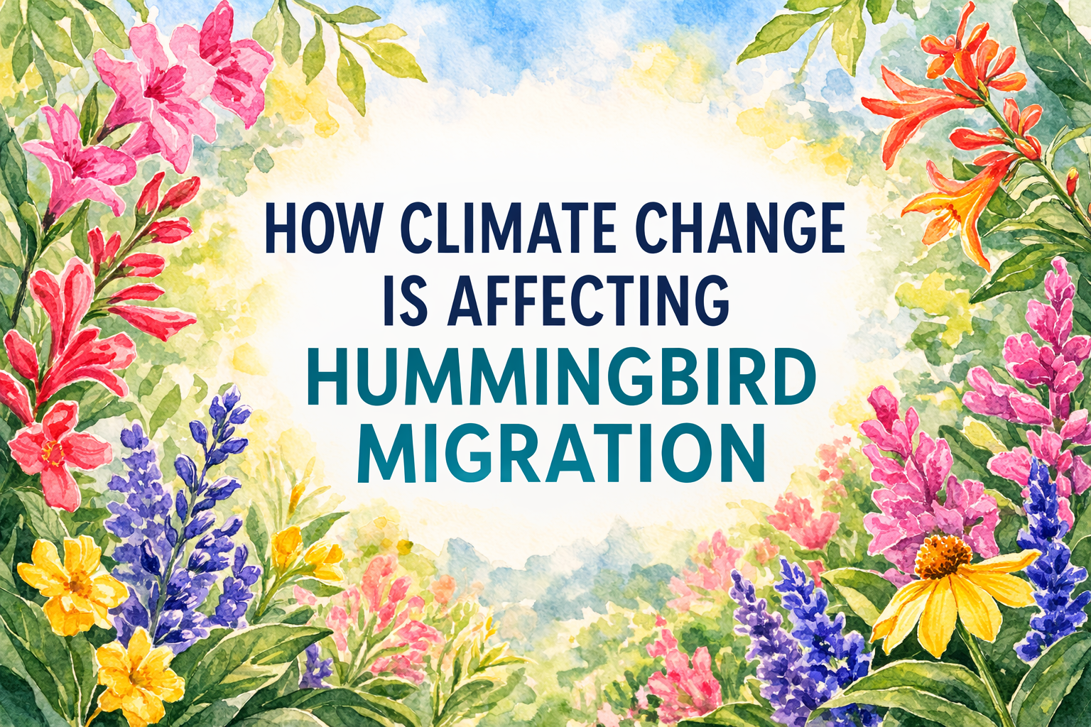 How Climate Change Is Affecting Hummingbird Migration