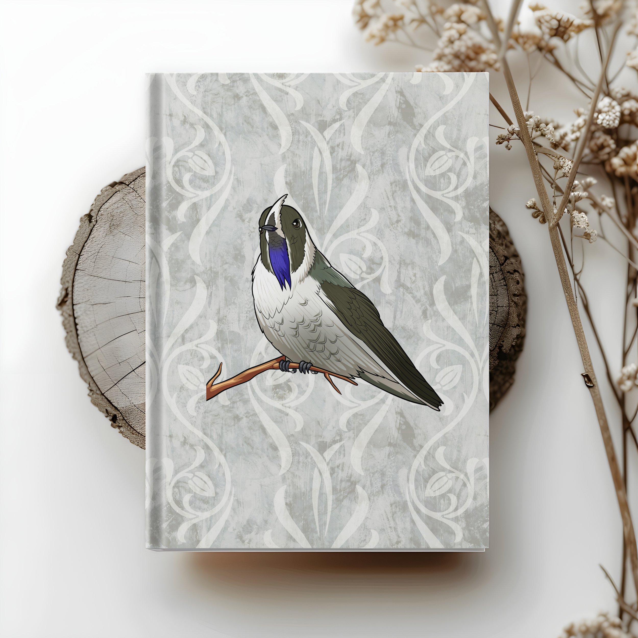Blue-bearded Helmetcrest Hardcover mockup.jpg