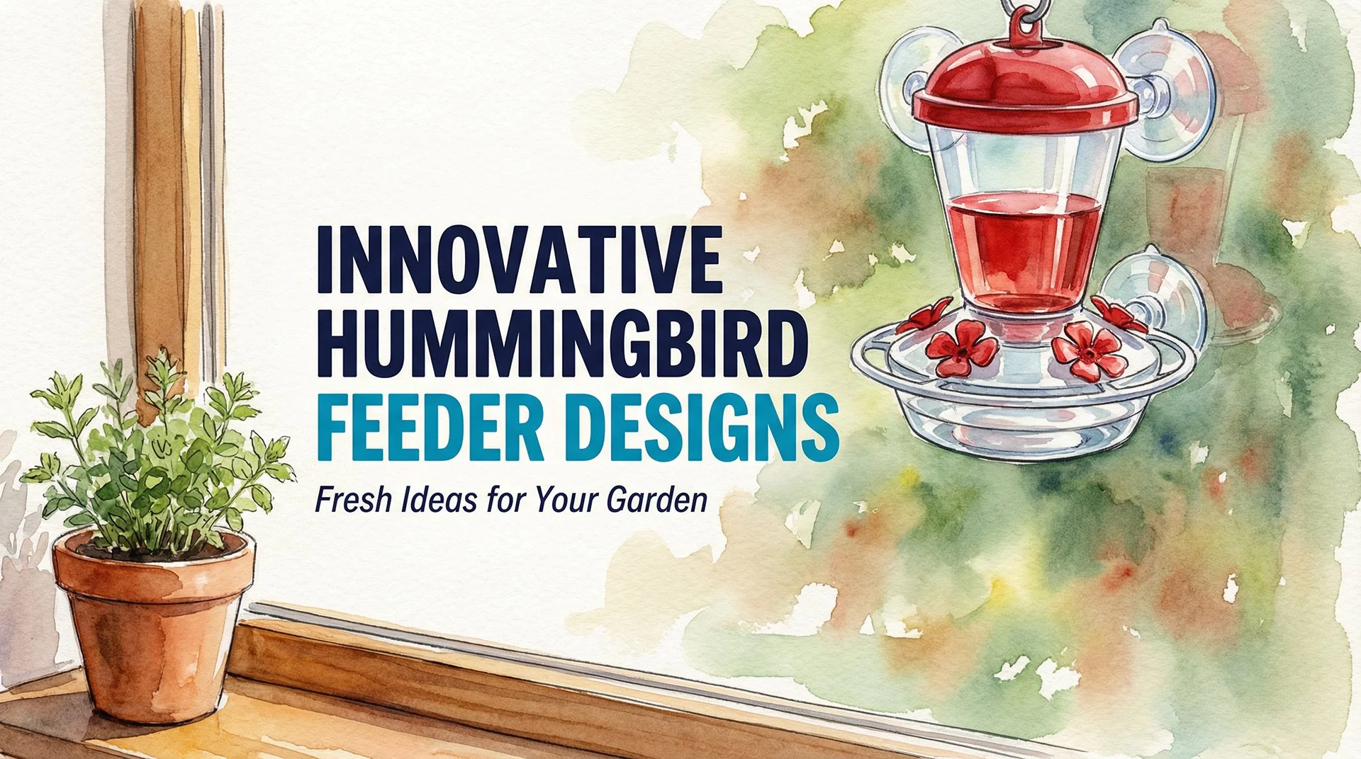 Explore These Innovative Hummingbird Feeder Designs