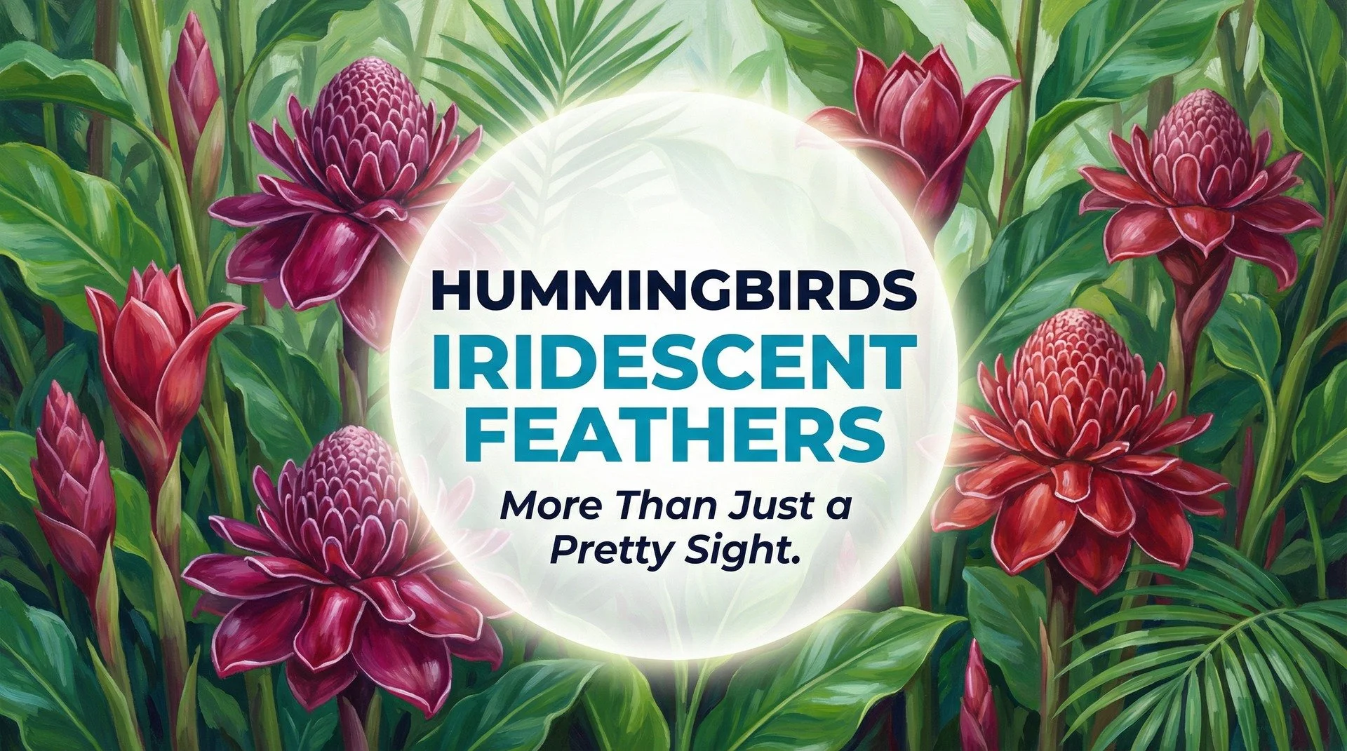Hummingbirds' Iridescent Feathers: More Than Just a Pretty Sight