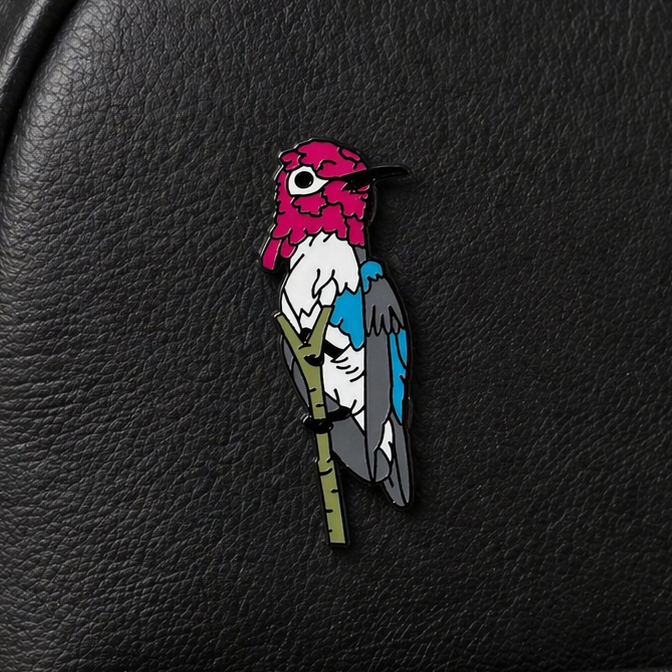 Bee Hummingbird - no/Glitter Enamel Pin NEW 2024