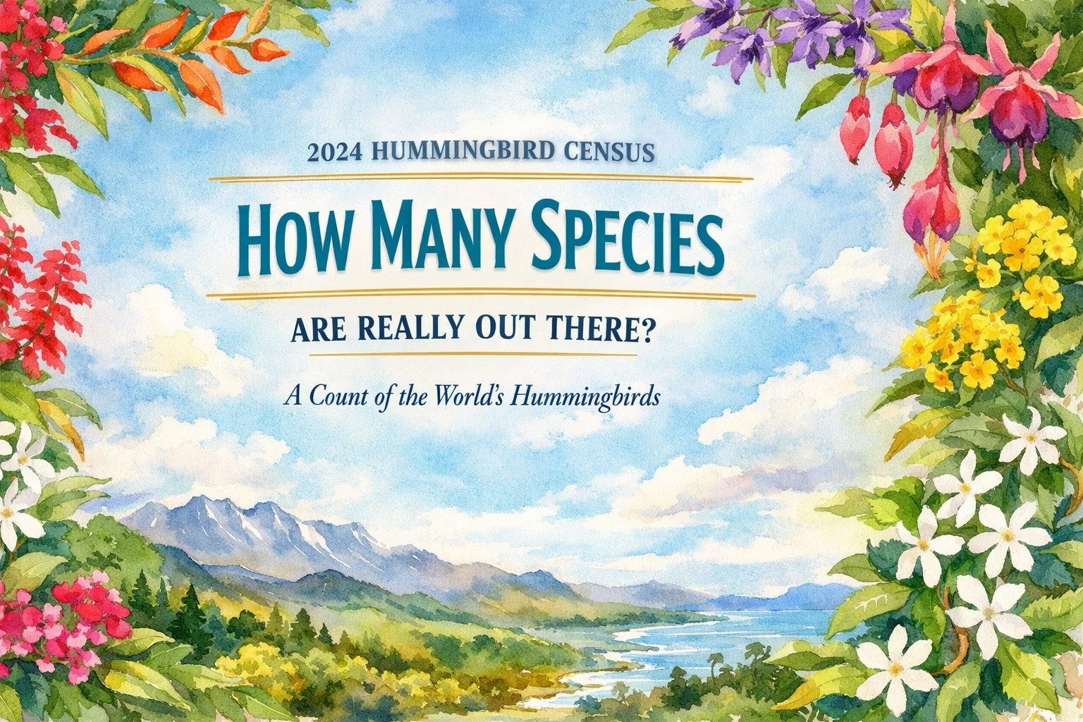 2024 Hummingbird Census: How Many Species Are Really Out There?