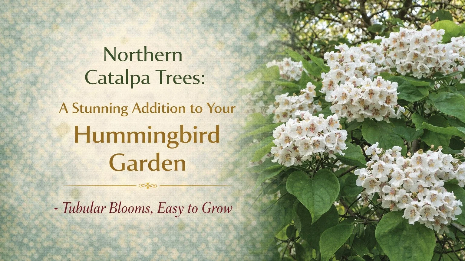 Northern Catalpa Trees: A Stunning Addition to Your Hummingbird Garden