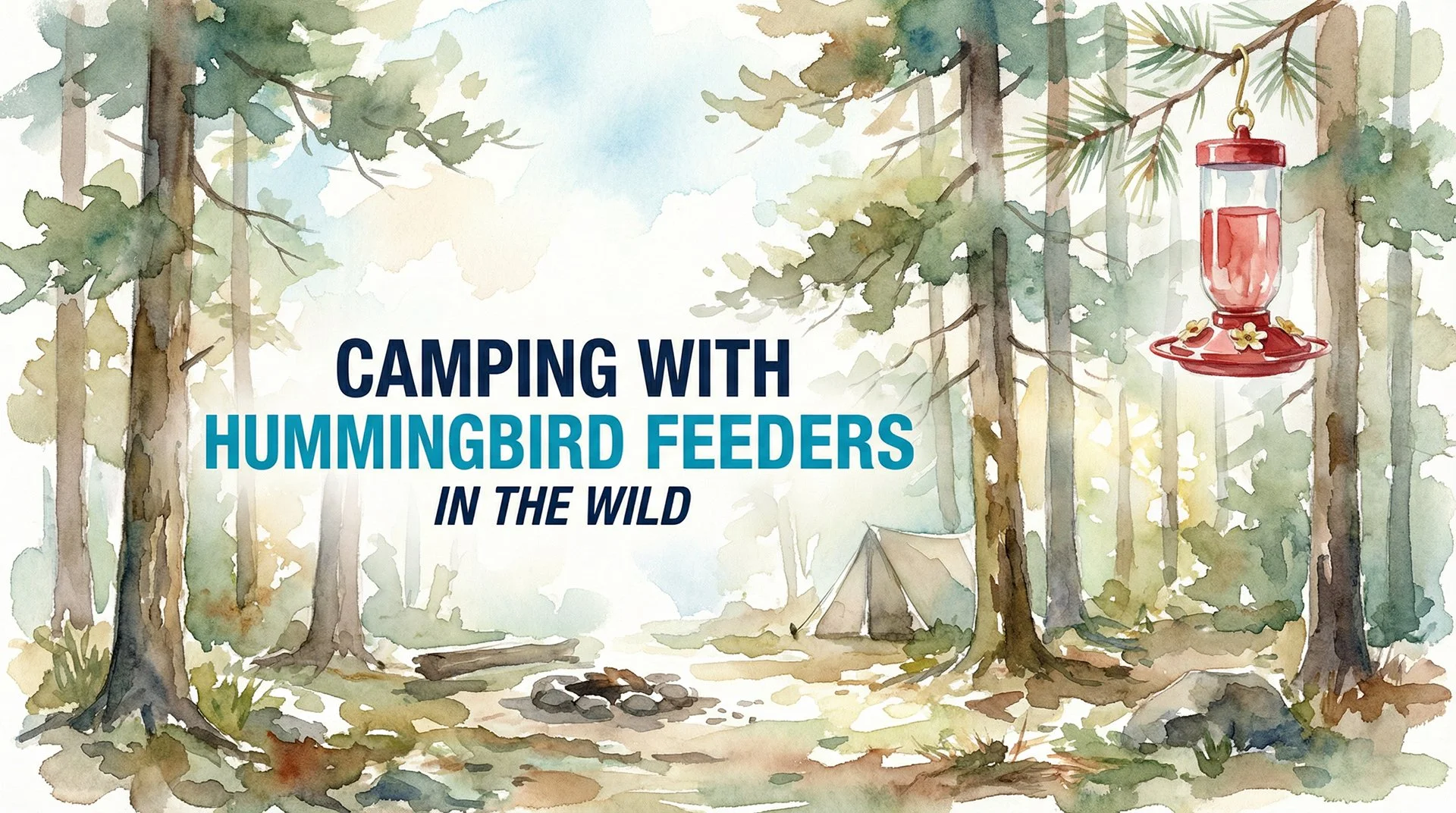 Camping with Hummingbird Feeders: Travel Tips for Nature Lovers