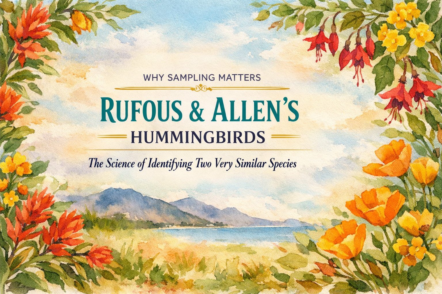Why Sampling Matters When Studying Rufous and Allen’s Hummingbirds