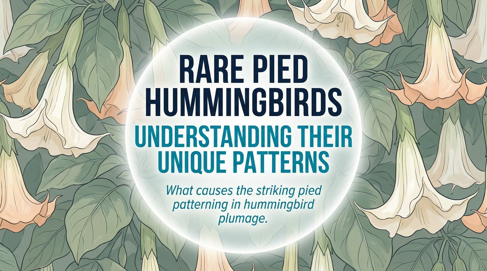 Rare Pied Hummingbirds: Understanding Their Unique Patterns