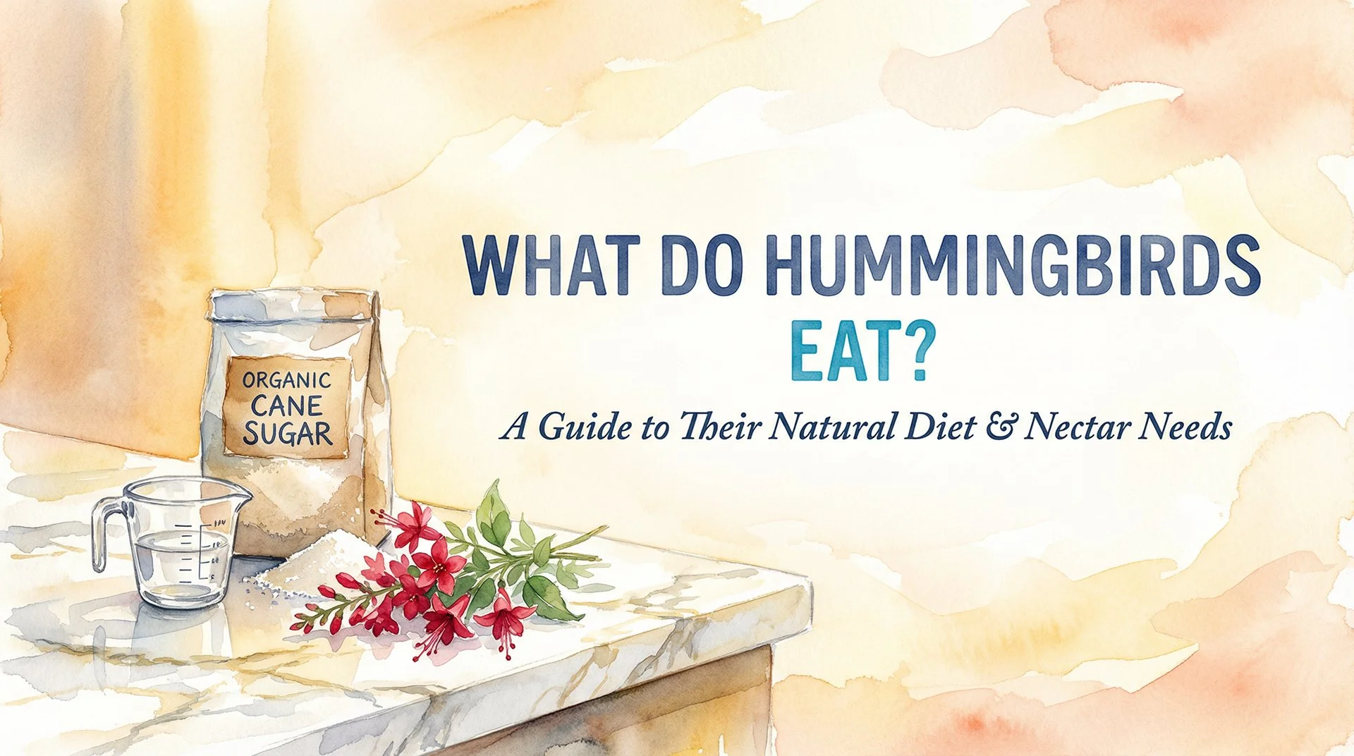 How to Make Hummingbird Food: A Simple Recipe