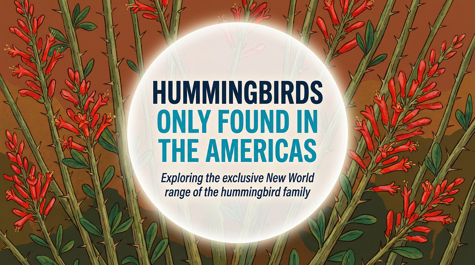 Hummingbirds: Only Found in the Americas