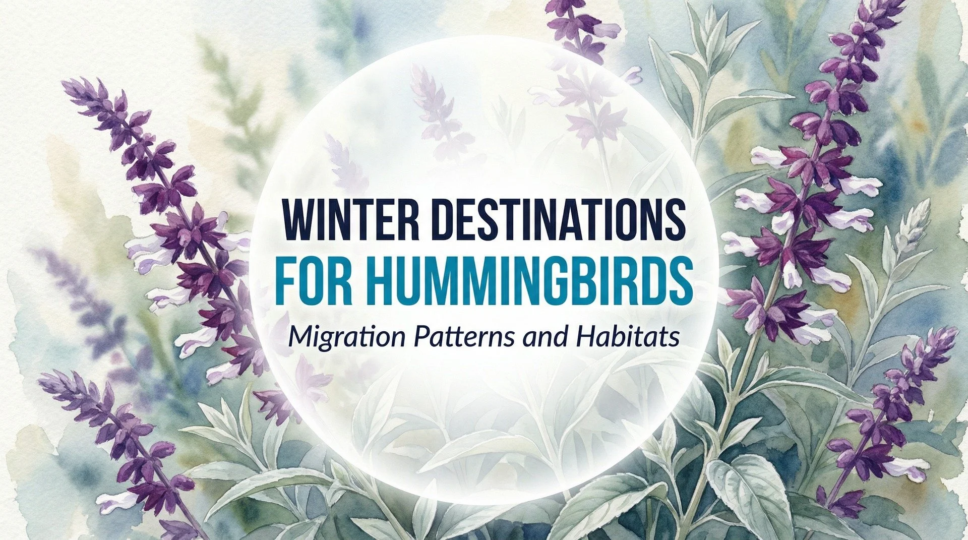 Winter Destinations for Hummingbirds: Migration Patterns and Habitats