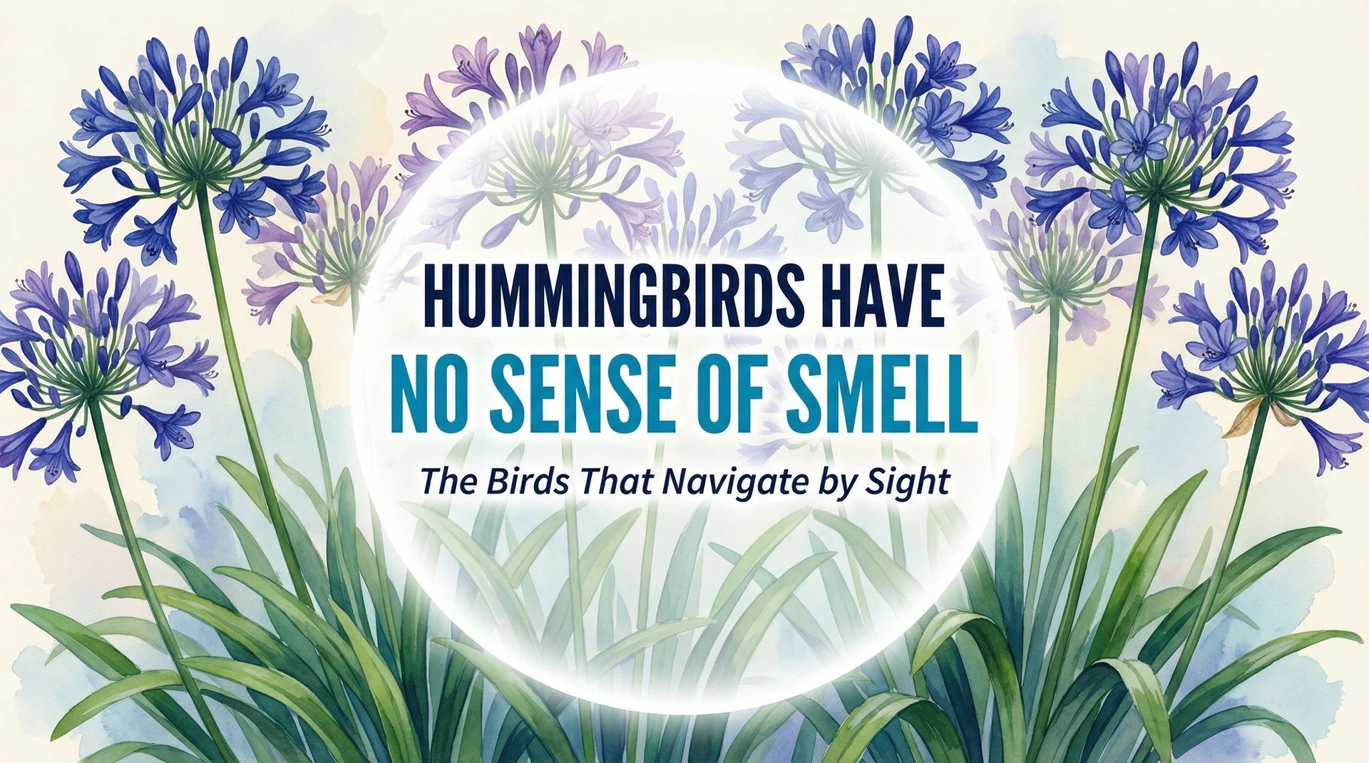 Hummingbirds: The Birds with No Sense of Smell