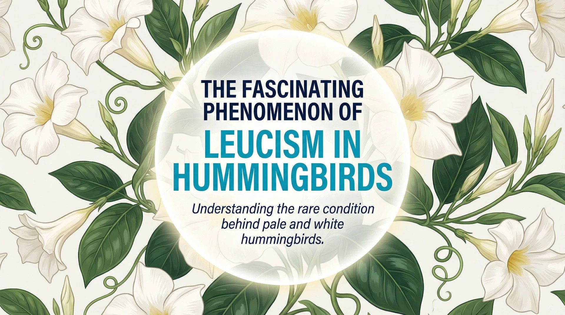The Fascinating Phenomenon of Leucism in Hummingbirds