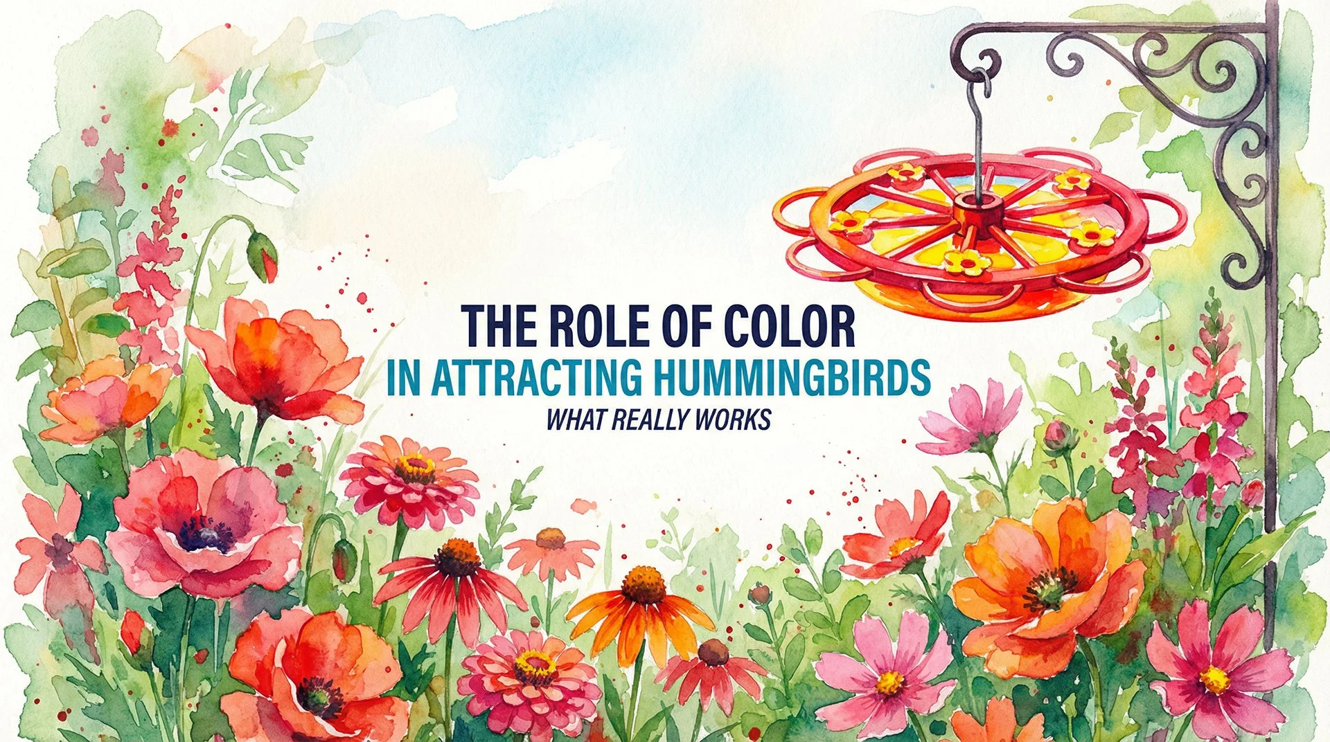 Hummingbird Feeders: The Role of Color in Attraction