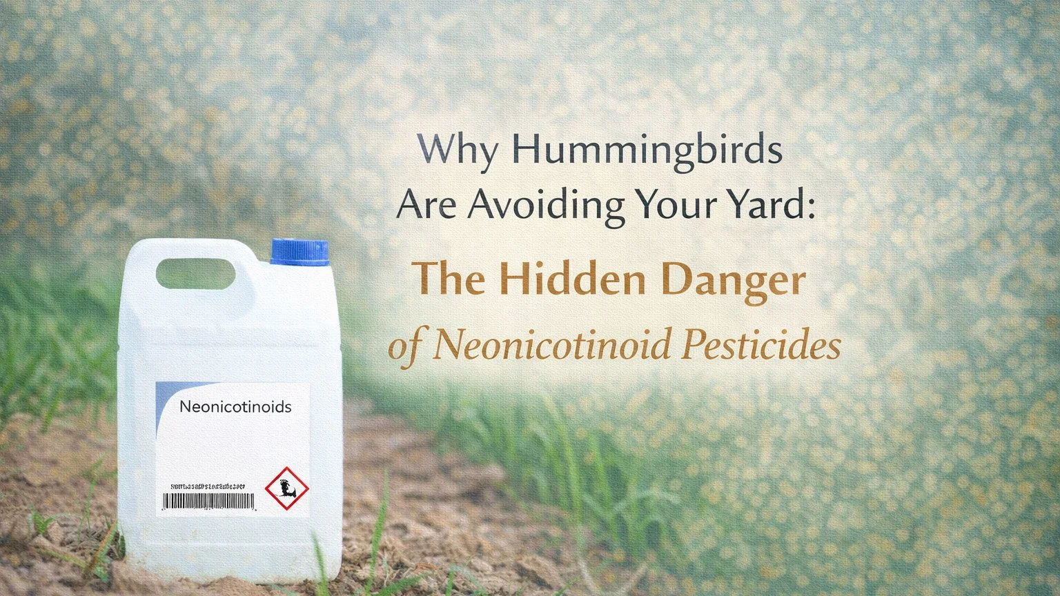Why Hummingbirds Are Avoiding Your Yard: The Hidden Danger of Neonicotinoid Pesticides