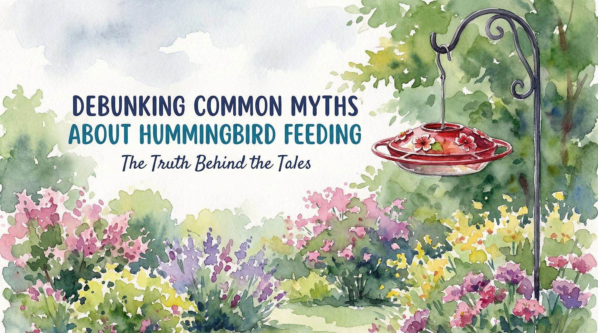 Debunking Common Myths About Hummingbird Feeding