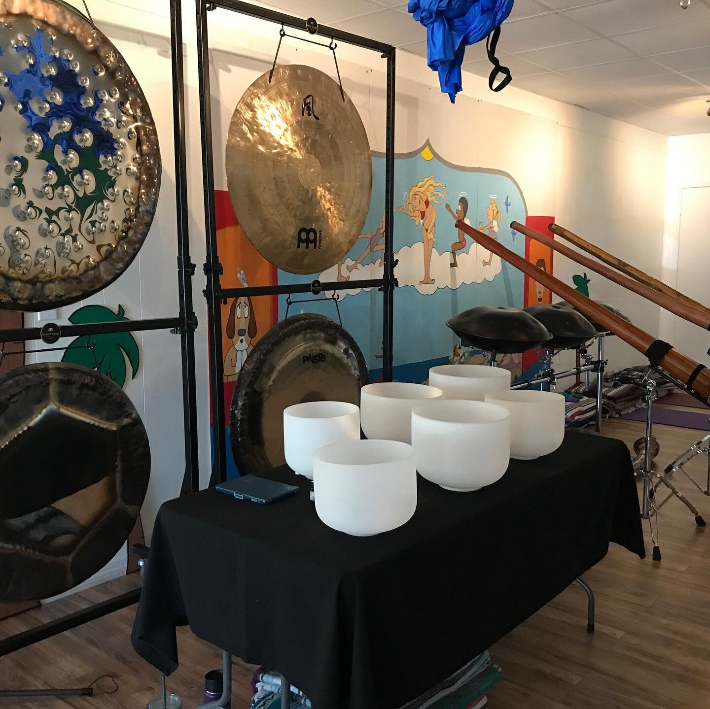 Thank you for joining us for a lovely morning #soundjourney at @downtownyogafl in #melbournefl this morning!