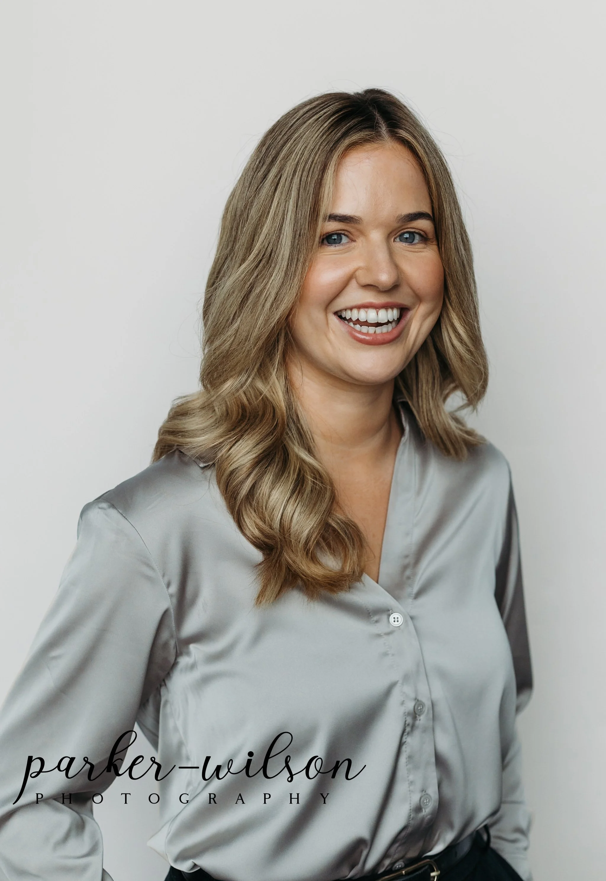 Headshot of a woman, Parker-Wilson Photography
