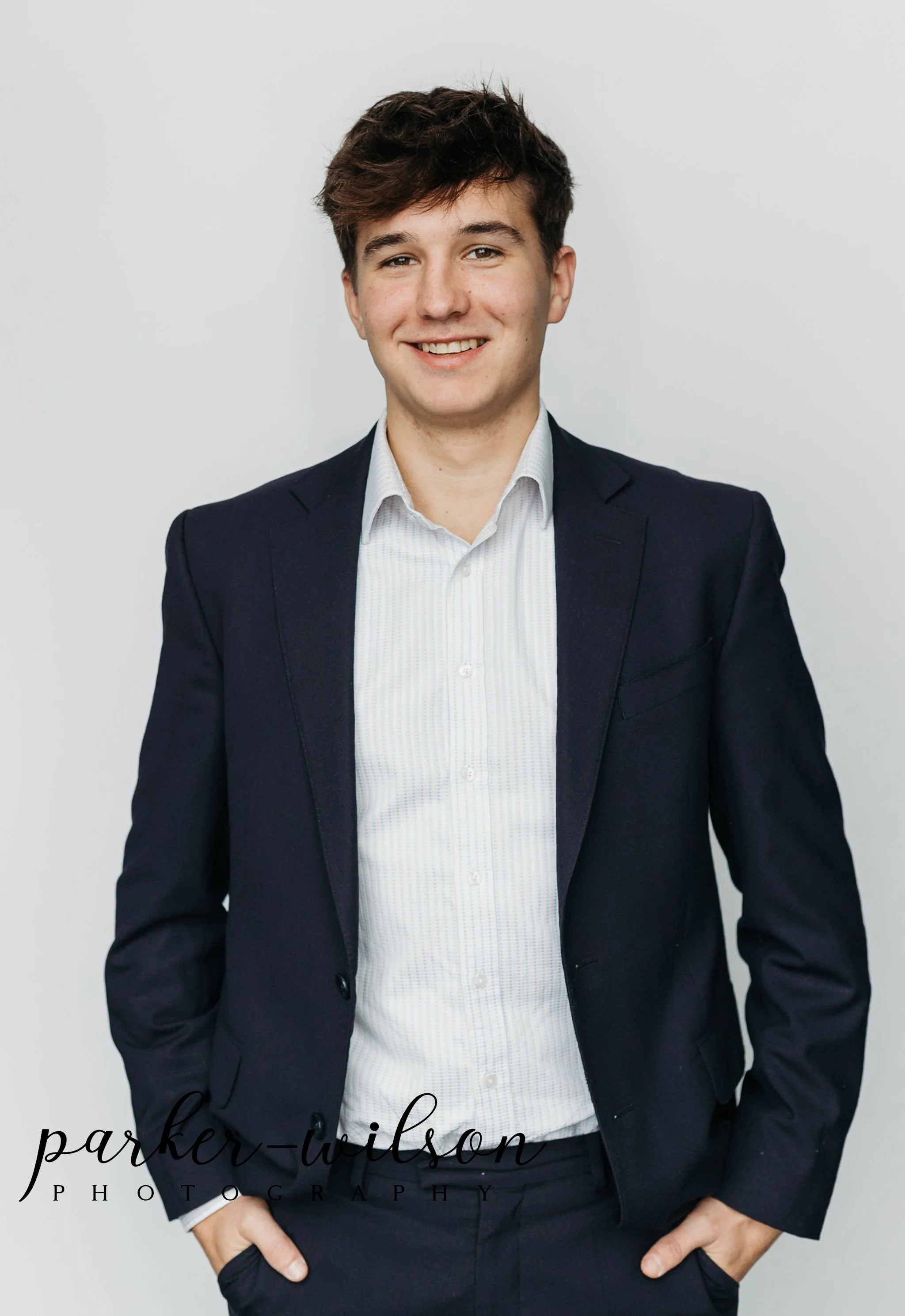 Headshot of a man, Parker-Wilson Photography