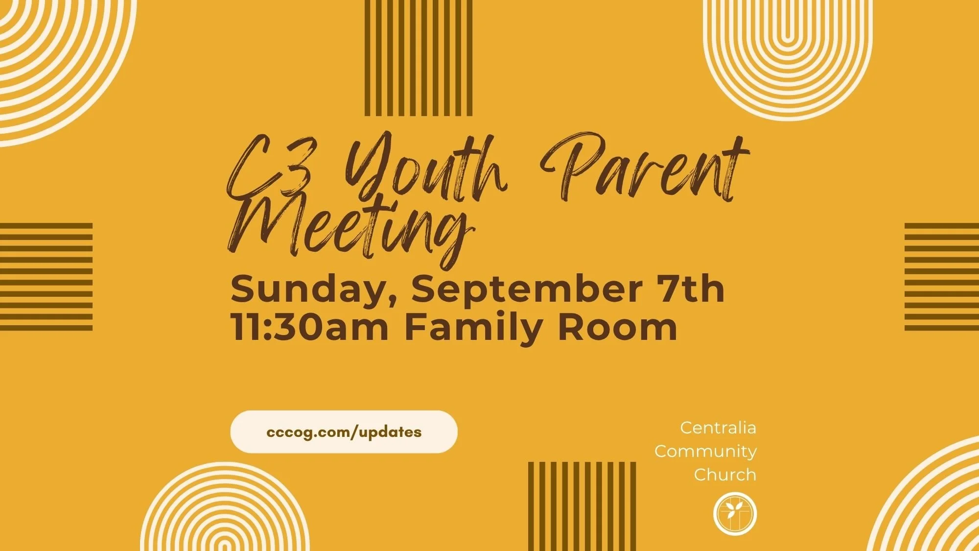C3 Youth Parent Meeting