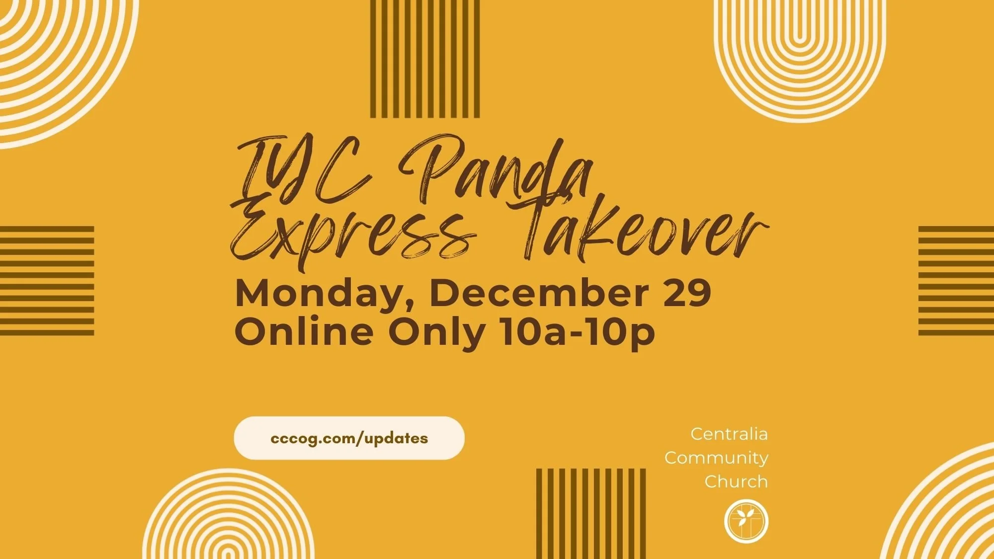 IYC Virtual Panda Express Takeover (December)