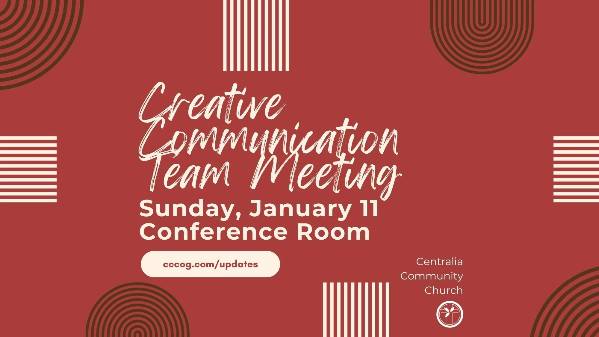 Creative Communication Team Meeting