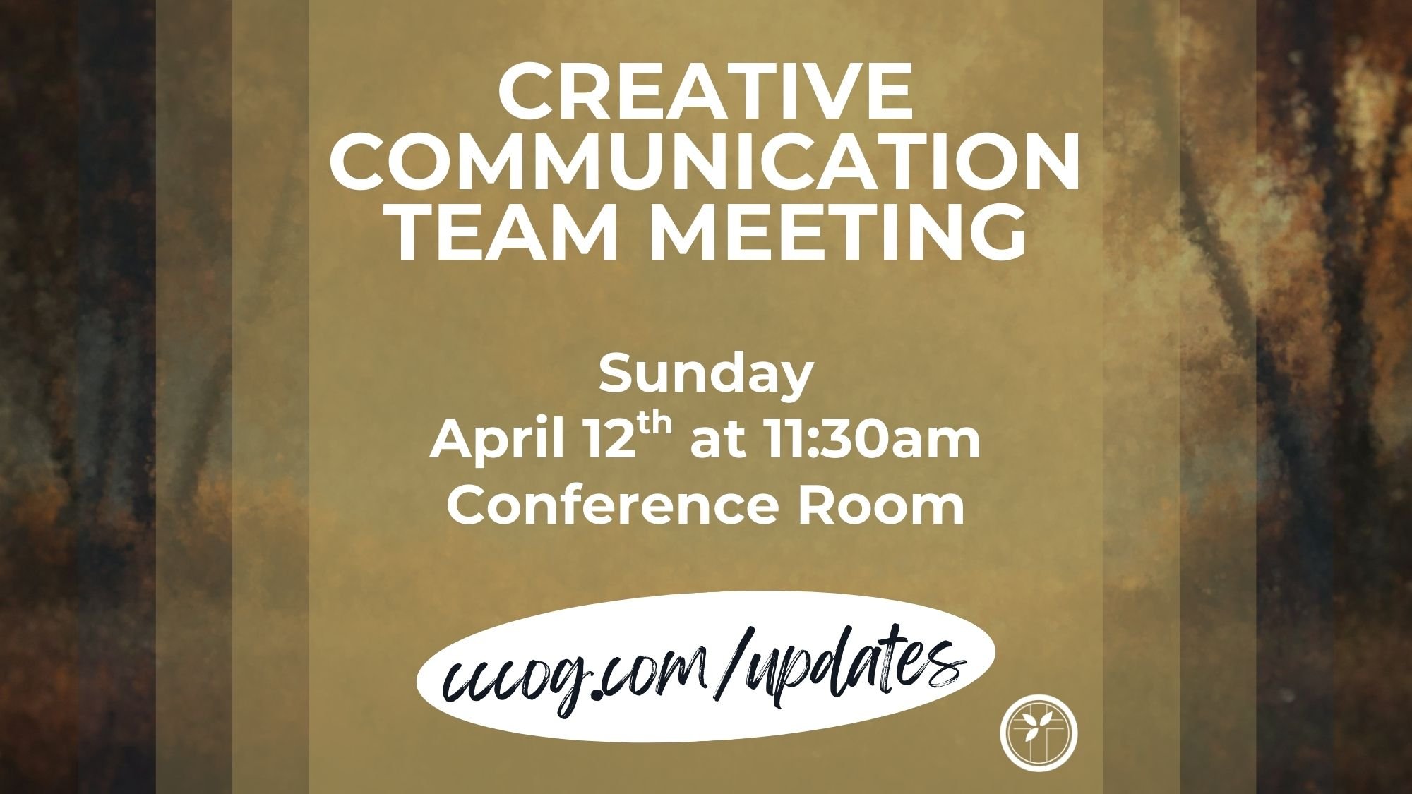 Creative Communication Team Meeting 