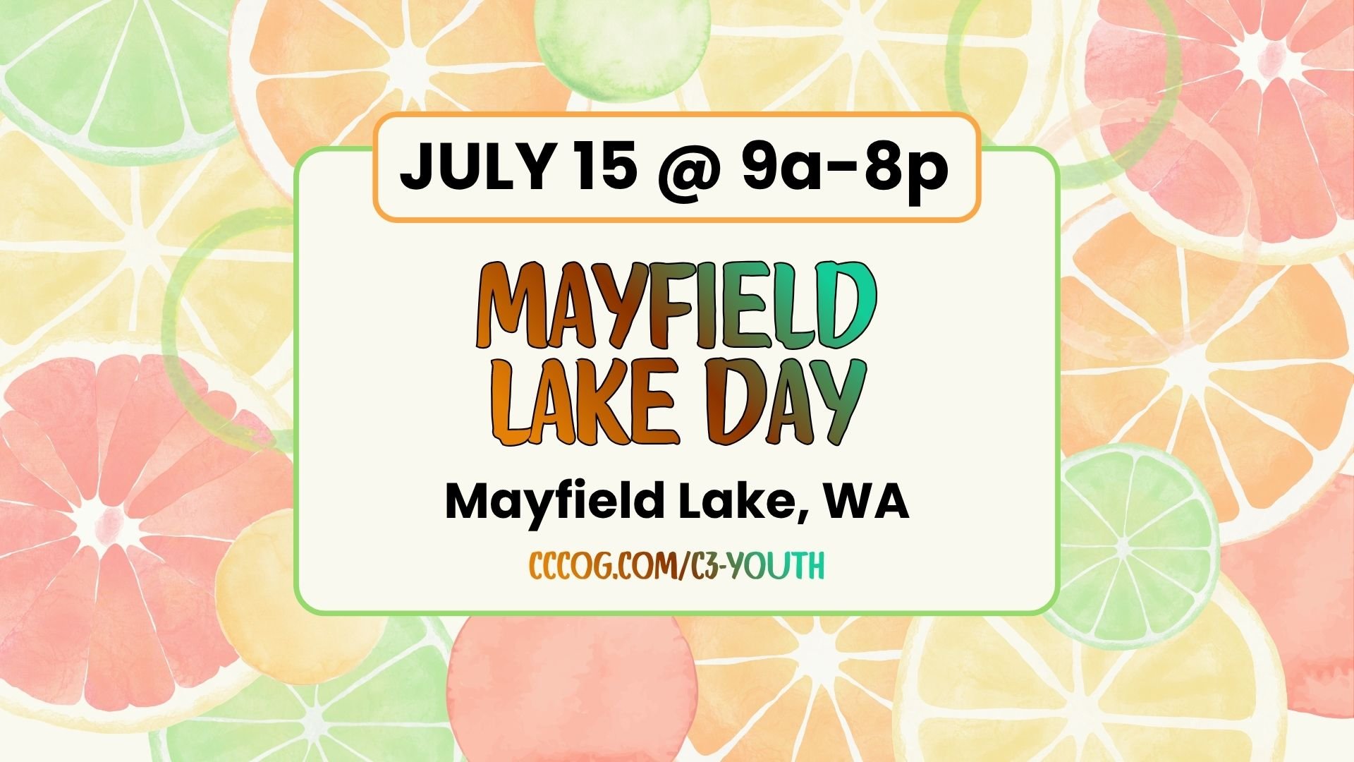 Mayfield Lake Day