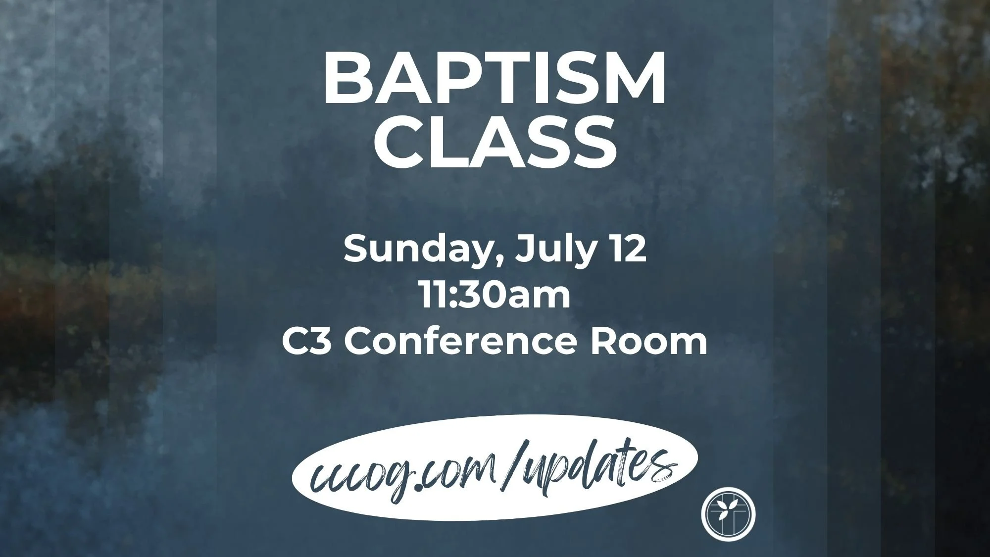 Baptism Class