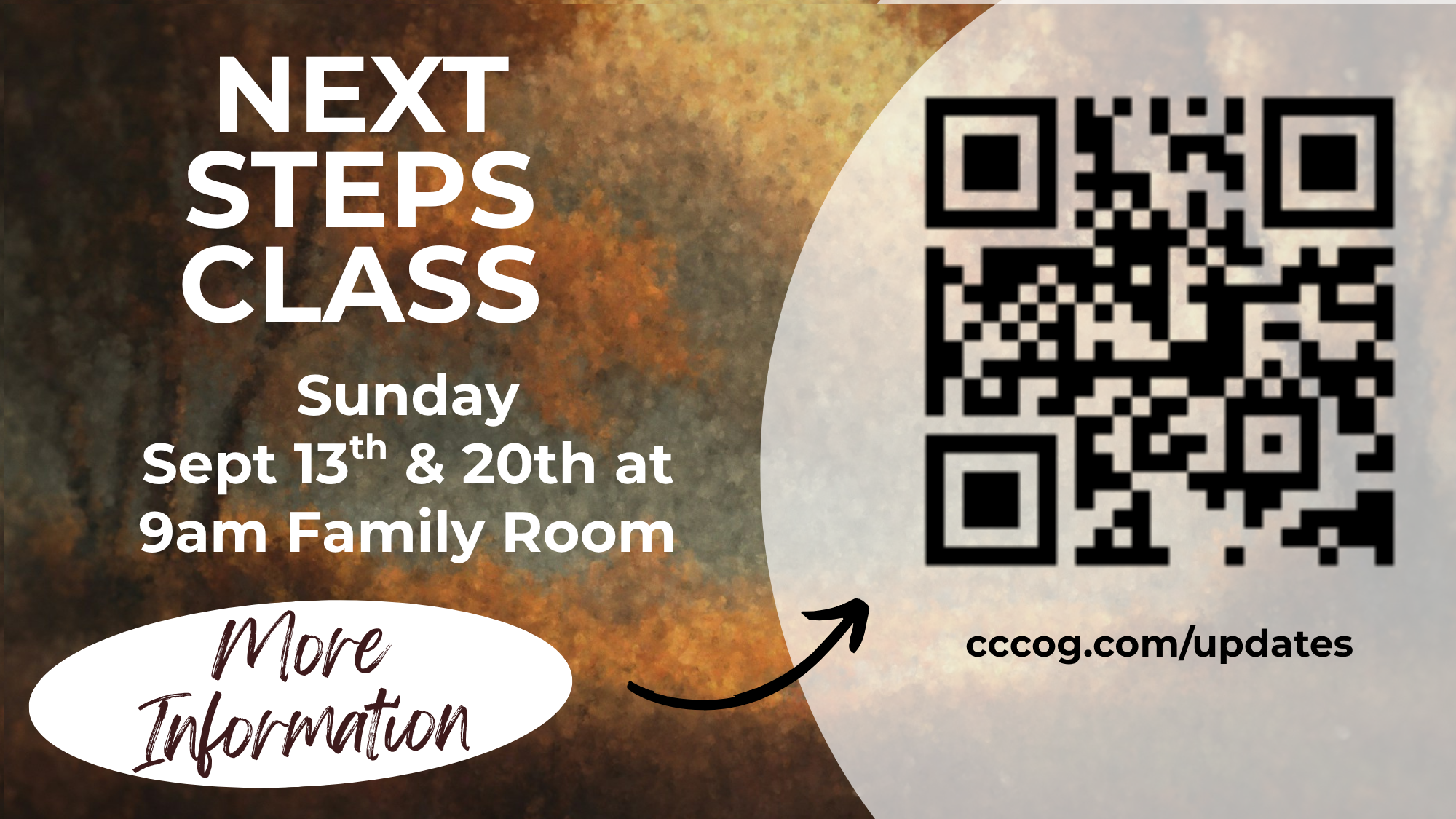 Next Steps Class: Fall