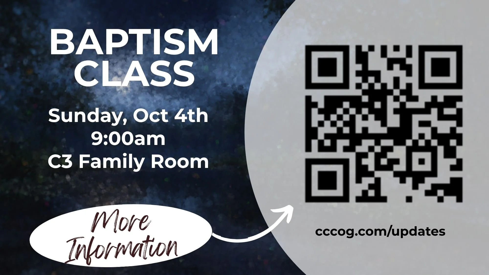 Baptism Class 