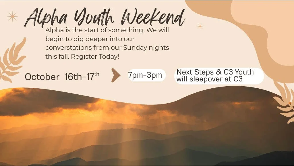 Youth Alpha Weekend 