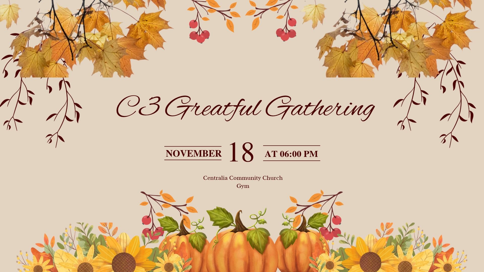 C3 Grateful Gathering 