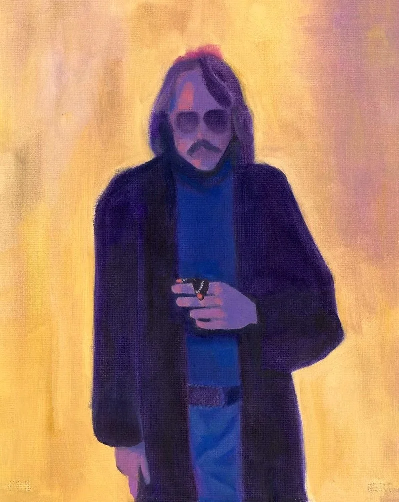 11. Emily Sokolow - Will, 2024 Oil on canvas 
8” x 10” Value $650. Starting bid: $150