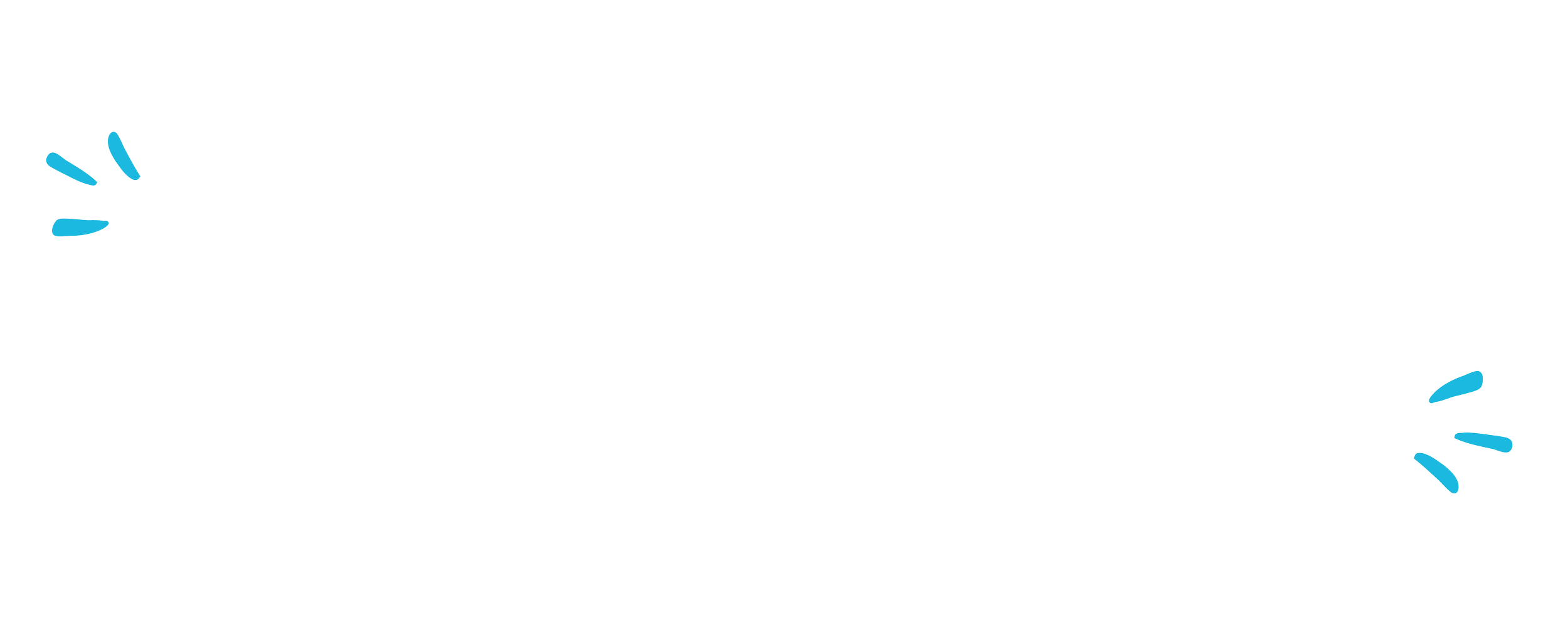 Grooming written in white cursive text with small blue accent marks on a black background.