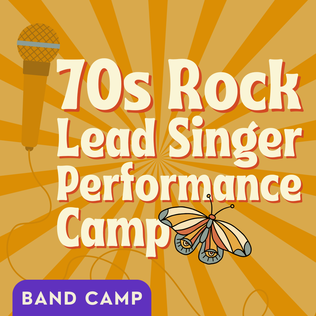 70s Rock Lead Singer Performance Camp