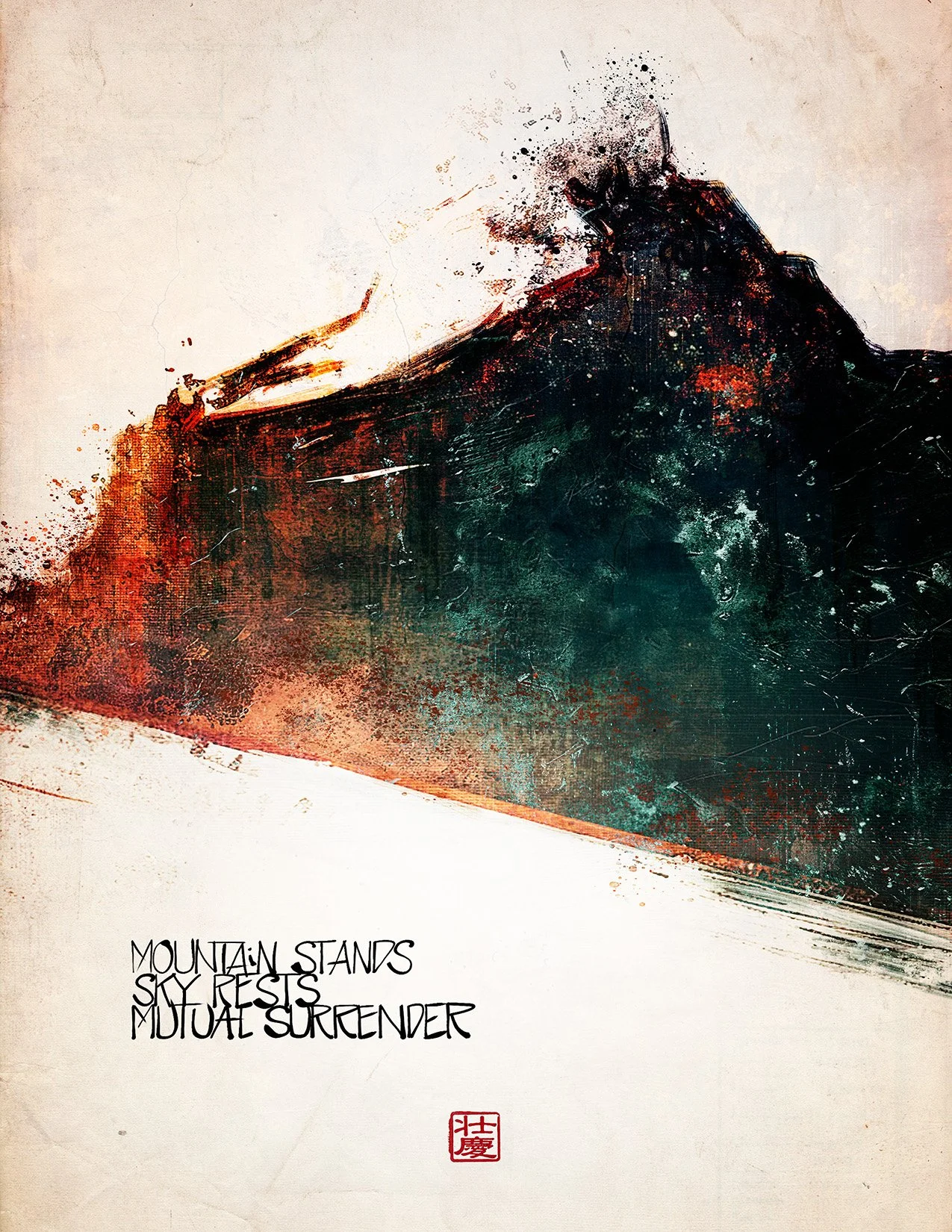 Holding Up the Sky - Art Print by Sōkei