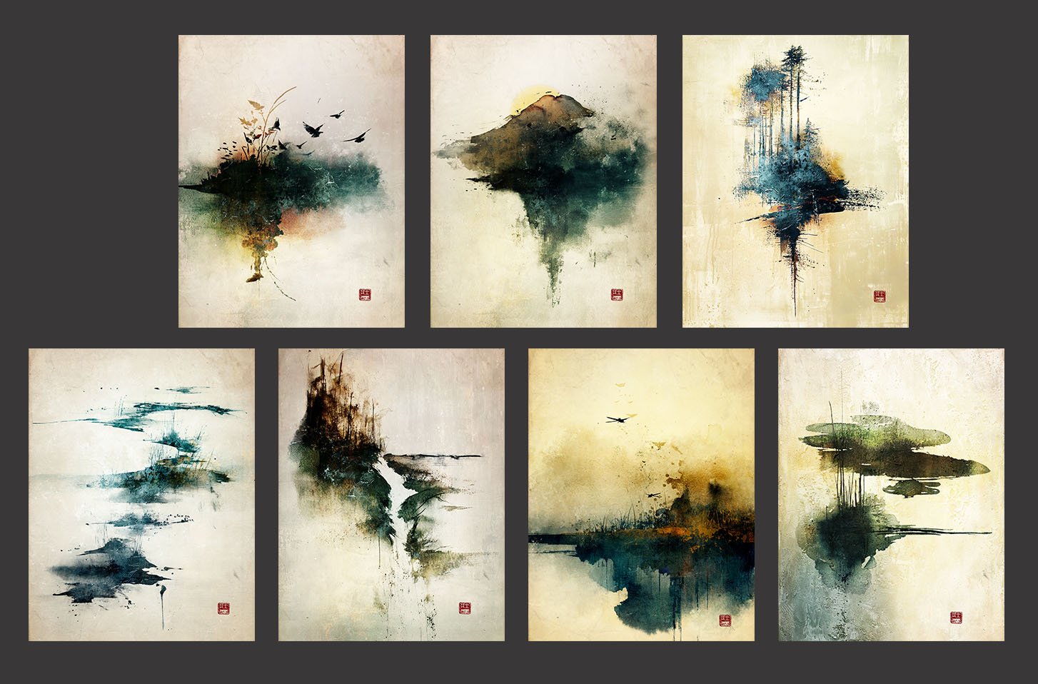 Seven Pieces