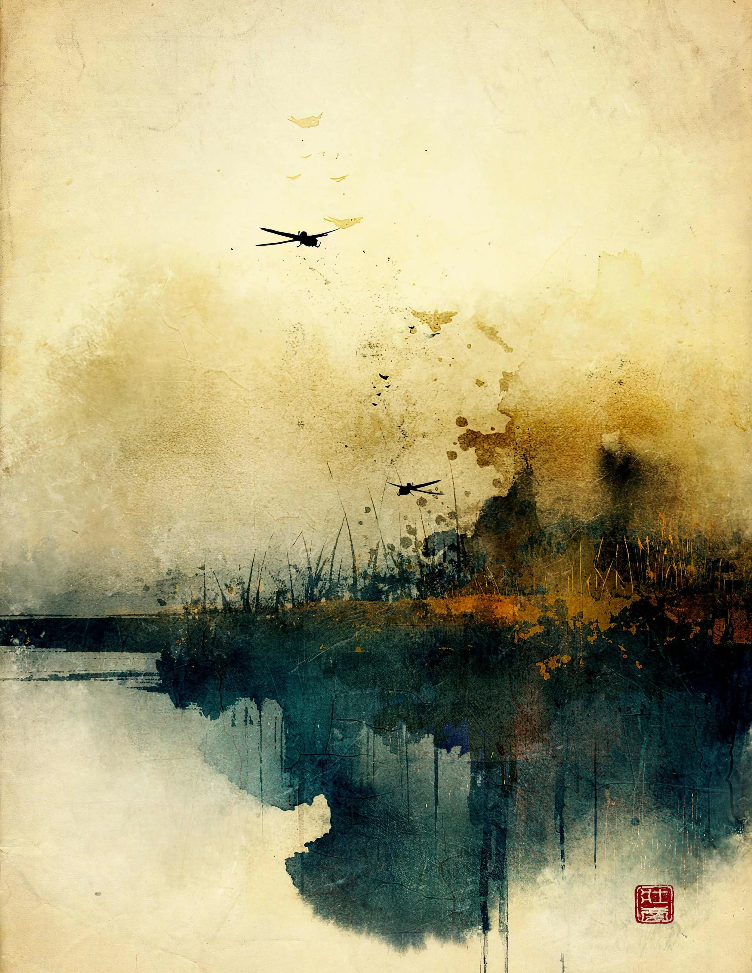 Somewhere a Fish Jumps