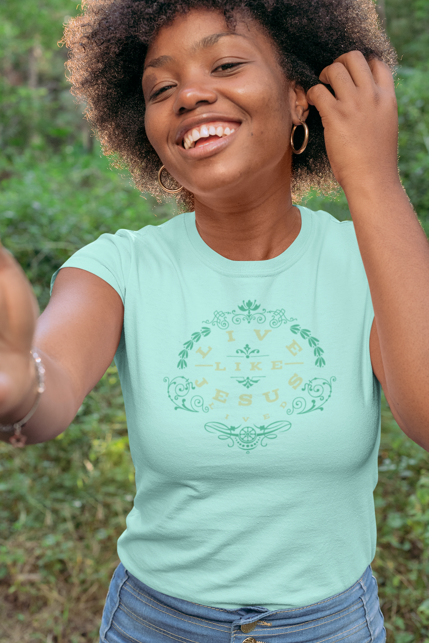 t-shirt-mockup-of-a-smiling-woman-in-the-woods-30614.png