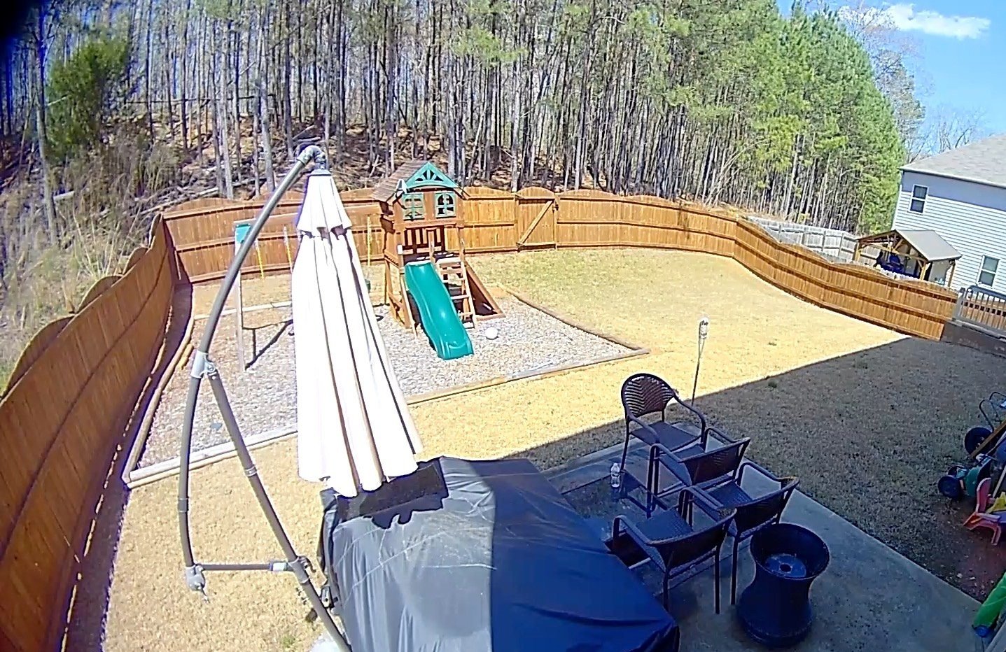Completed fence restoration (+ Stain)
