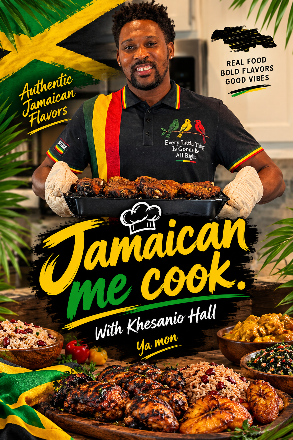 Jamaican Me Cook With Khesanio Hall