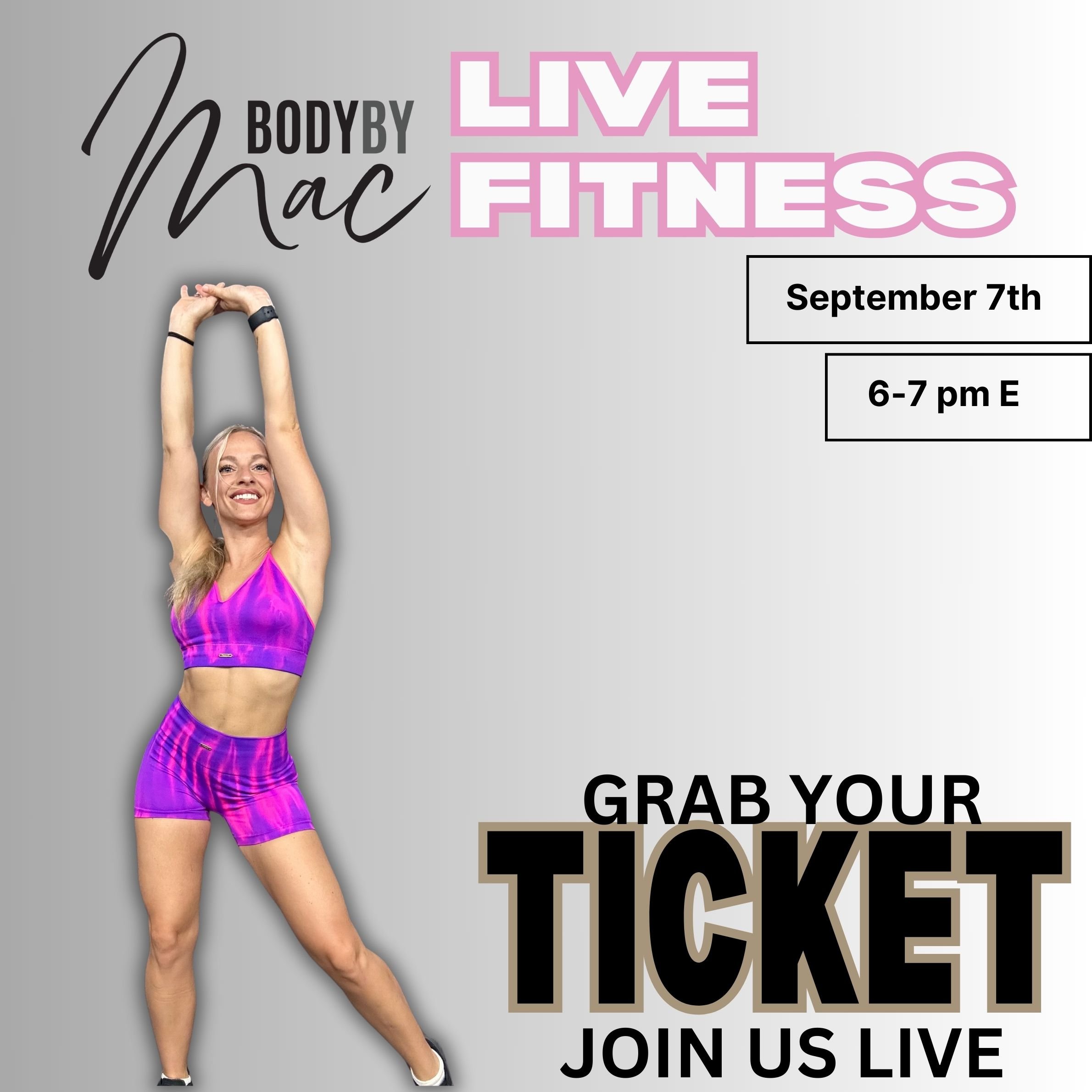 BodyByMac Live Kick off!
