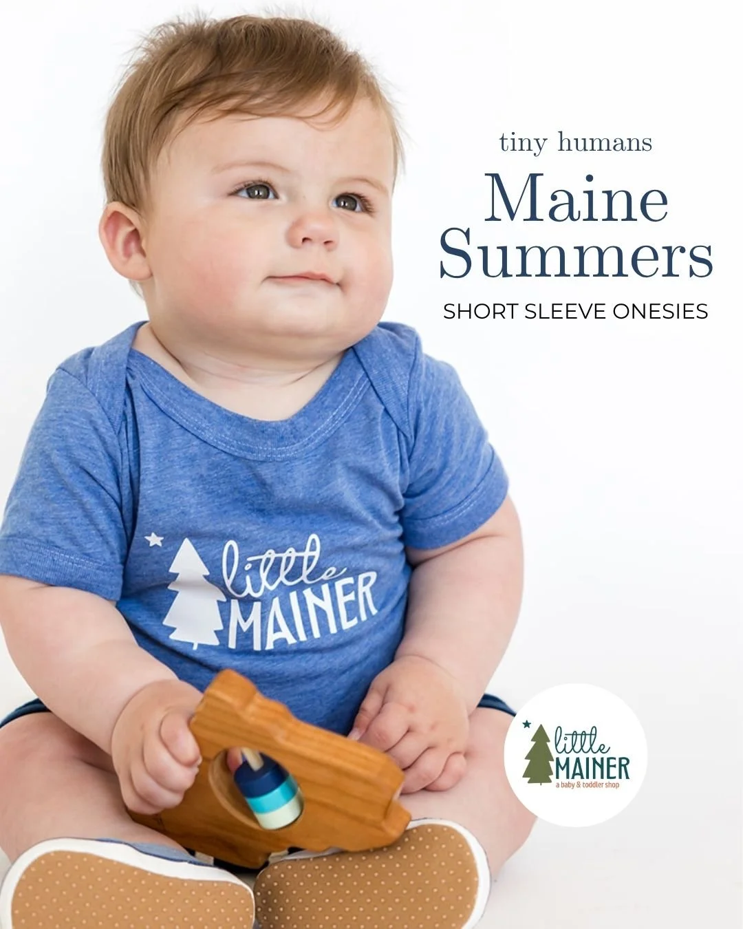 Tiny humans 🤝 Maine summers